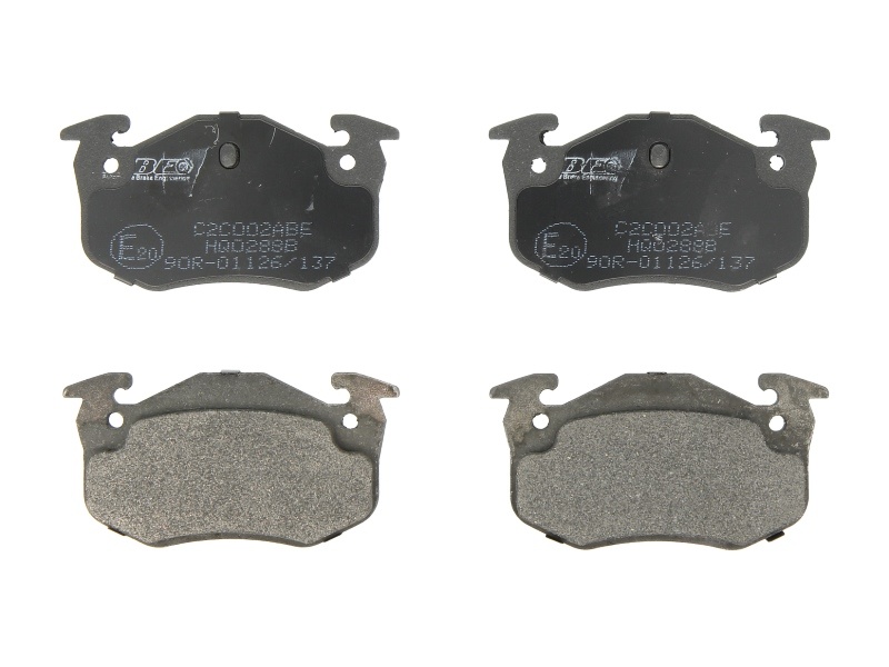 Set placute frana,frana disc RENAULT SYMBOL I (LB0/1/2) (1998 - 2008) ABE C2C002ABE piesa NOUA