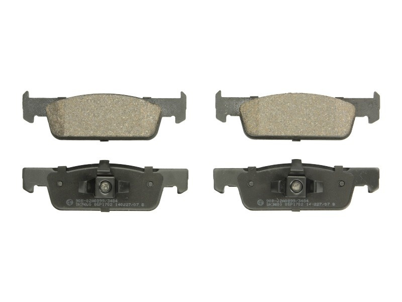 Set placute frana,frana disc RENAULT SYMBOL III (2013 - 2016) KROTTENDORF KRO2016 piesa NOUA