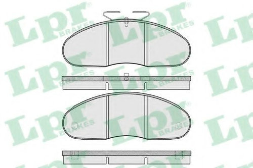 Set placute frana,frana disc RENAULT TRAFIC I bus (TXW) (1989 - 2001) LPR 05P961 piesa NOUA