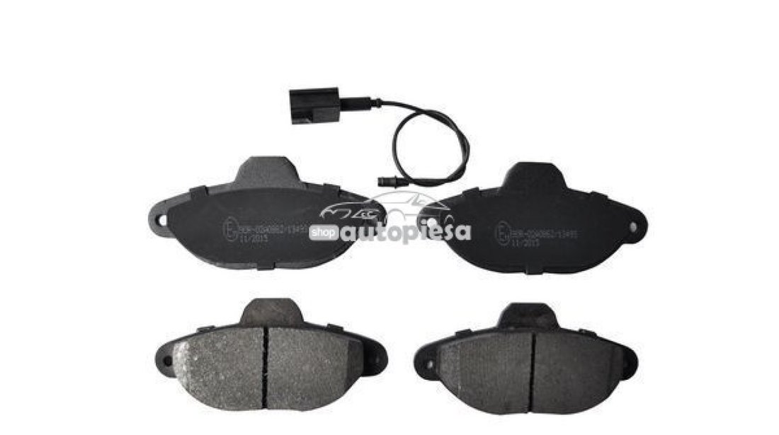 Set placute frana,frana disc RENAULT TWINGO II (CN0) (2007 - 2014) KRIEGER 0950006229 piesa NOUA