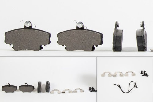 Set placute frana,frana disc RENAULT TWINGO II (CN0) (2007 - 2014) QWP WBP364 piesa NOUA