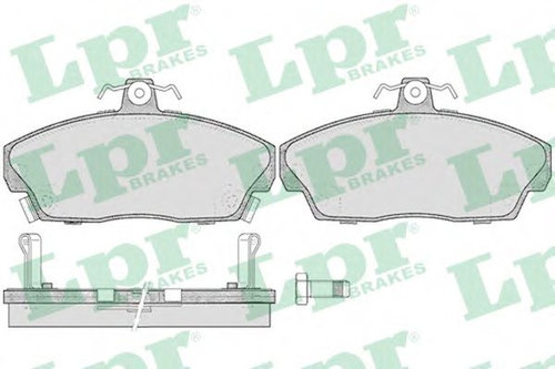 Set placute frana,frana disc ROVER 25 (RF) (1999 - 2005) LPR 05P430 piesa NOUA