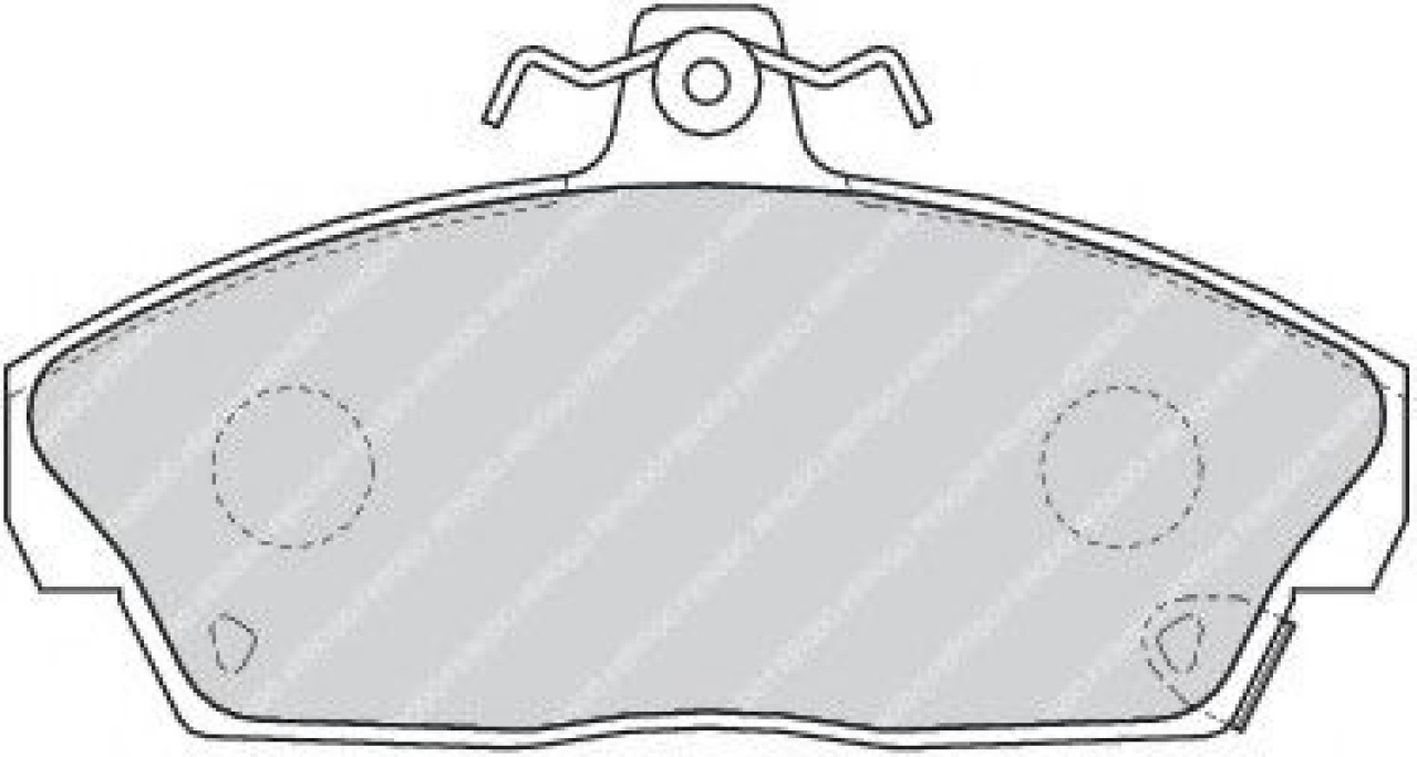 Set placute frana,frana disc ROVER 45 (RT) (2000 - 2005) FERODO FDB613 piesa NOUA