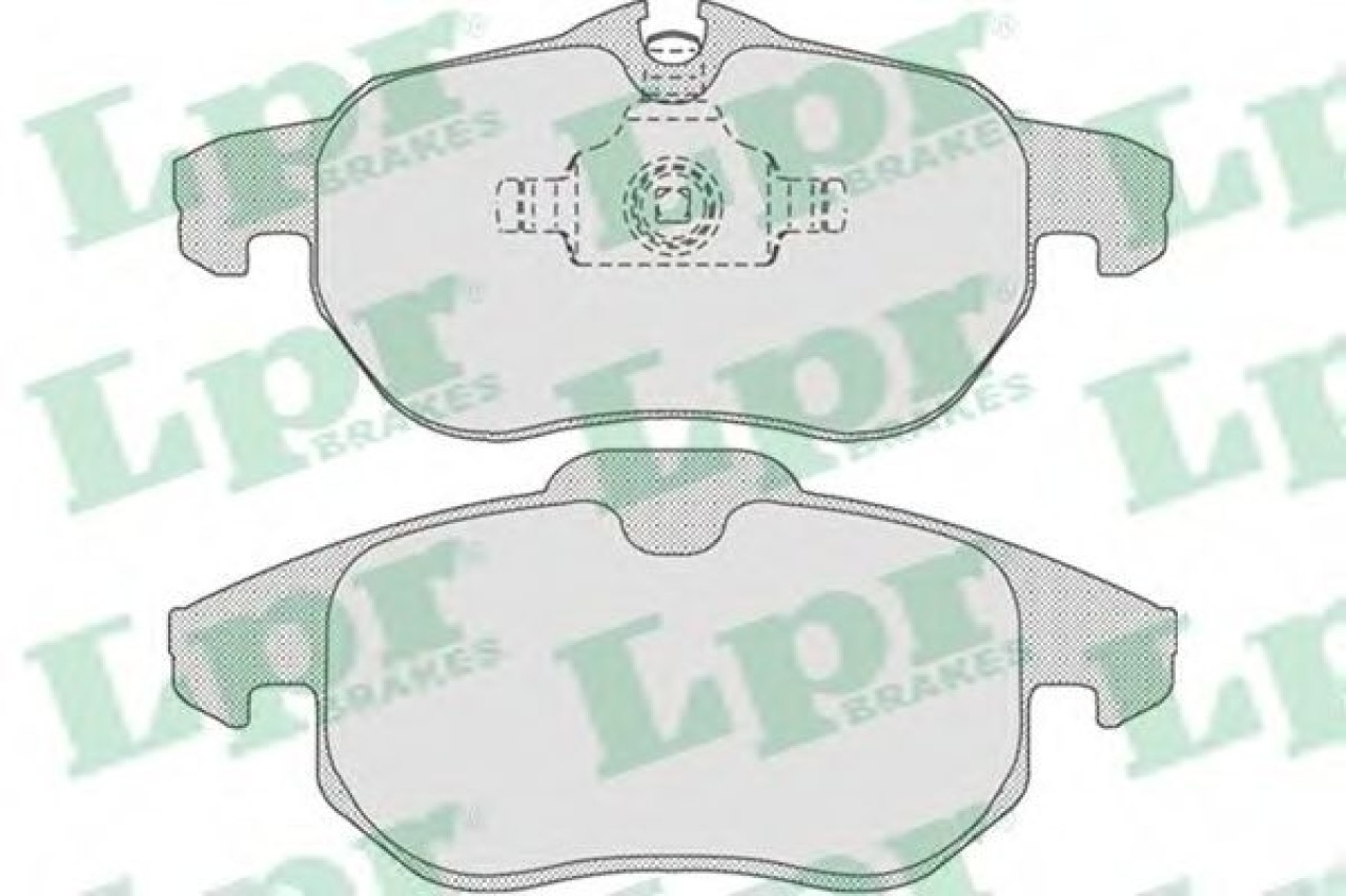 Set placute frana,frana disc SAAB 9-3 (YS3F) (2002 - 2016) LPR 05P814 piesa NOUA