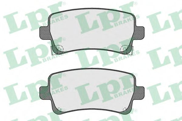 Set placute frana,frana disc SAAB 9-5 (YS3G) (2010 - 2012) LPR 05P1584 piesa NOUA