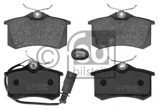 Set placute frana,frana disc SEAT ALHAMBRA (7V8, 7V9) (1996 - 2010) FEBI BILSTEIN 16394 piesa NOUA
