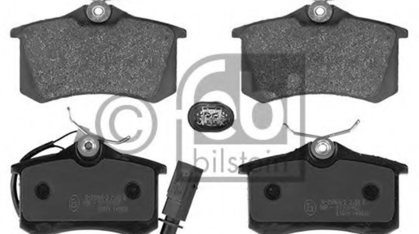 Set placute frana,frana disc SEAT ALHAMBRA (7V8, 7V9) (1996 - 2010) FEBI BILSTEIN 16394 piesa NOUA