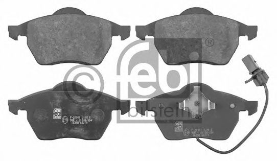 Set placute frana,frana disc SEAT ALHAMBRA (7V8, 7V9) (1996 - 2010) FEBI BILSTEIN 16398 piesa NOUA