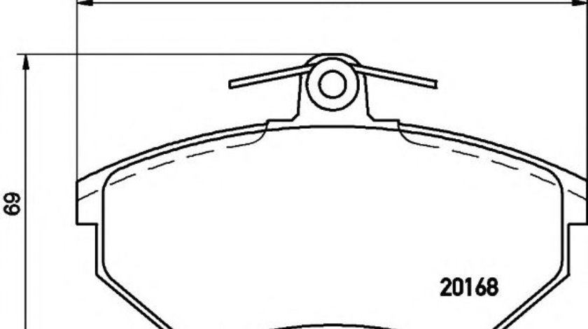 Set placute frana,frana disc SEAT CORDOBA (6K1, 6K2) (1993 - 1999) TEXTAR 2016804 piesa NOUA