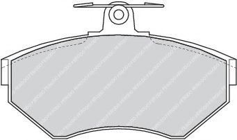 Set placute frana,frana disc SEAT CORDOBA (6K2) (1999 - 2002) FERODO FDB1289 piesa NOUA