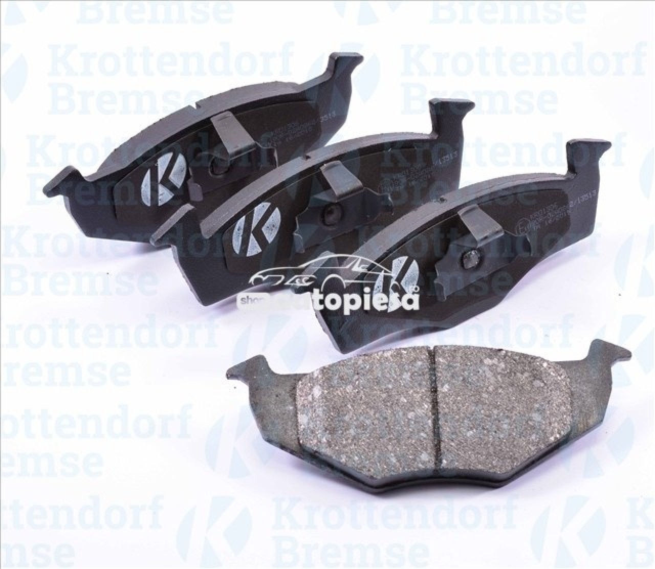 Set placute frana,frana disc SEAT CORDOBA Vario (6K5) (1999 - 2002) KROTTENDORF KRO1306 piesa NOUA