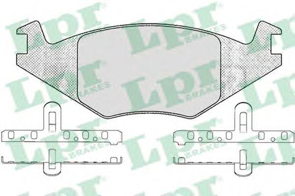 Set placute frana,frana disc SEAT CORDOBA Vario (6K5) (1996 - 1999) LPR 05P223 piesa NOUA