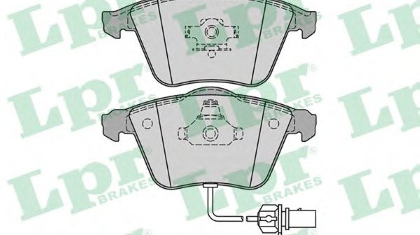 Set placute frana,frana disc SEAT EXEO (3R2) (2008 - 2016) LPR 05P1239 piesa NOUA