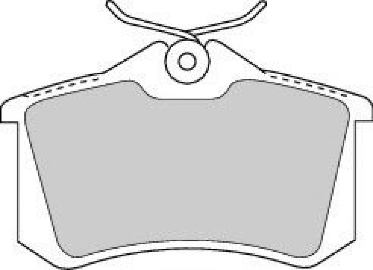 Set placute frana,frana disc SEAT EXEO (3R2) (2008 - 2016) FERODO FDB1788 piesa NOUA