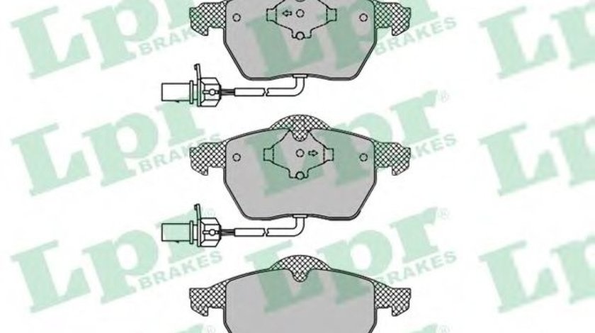 Set placute frana,frana disc SEAT EXEO (3R2) (2008 - 2016) LPR 05P1119 piesa NOUA