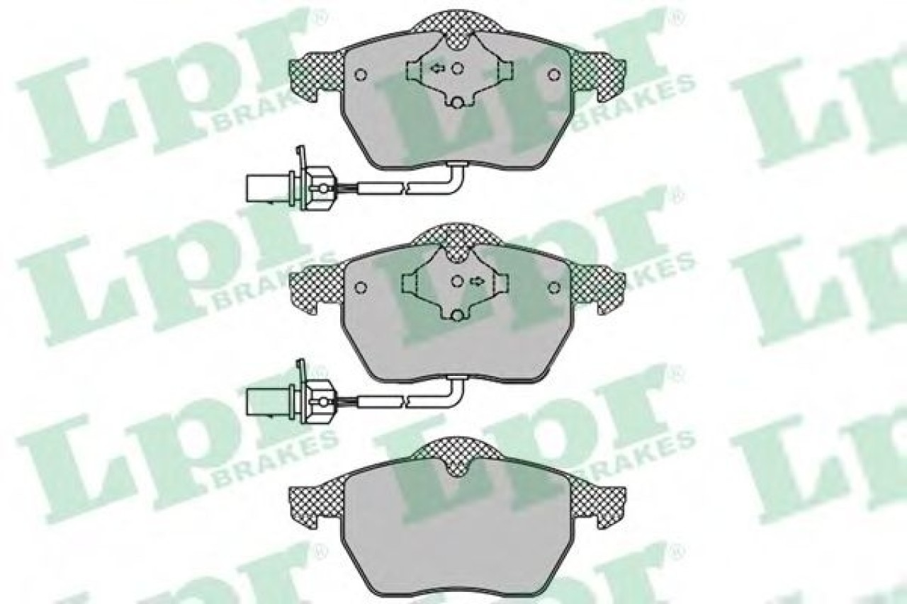 Set placute frana,frana disc SEAT EXEO ST (3R5) (2009 - 2016) LPR 05P1119 piesa NOUA