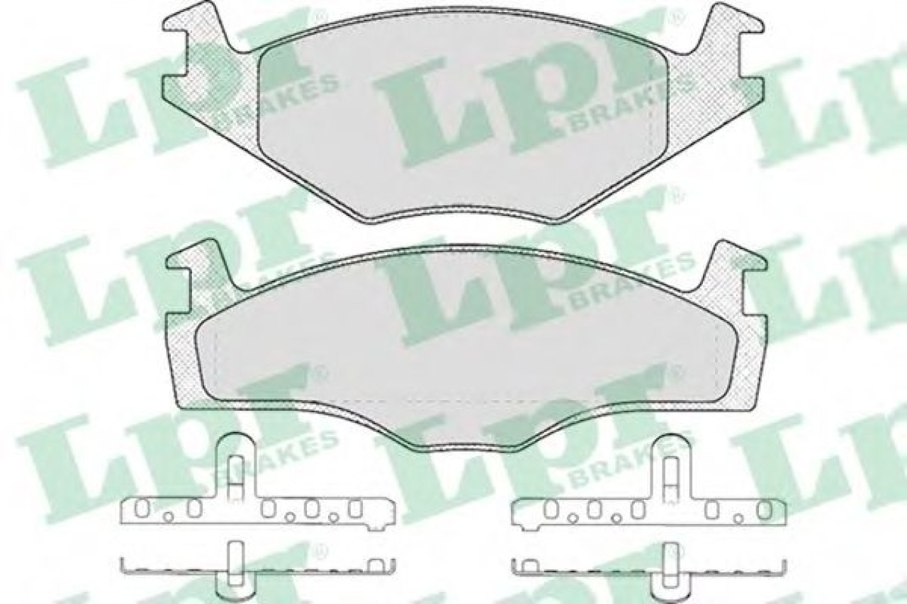 Set placute frana,frana disc SEAT IBIZA II (6K1) (1993 - 1999) LPR 05P224 piesa NOUA