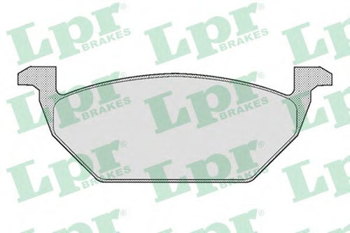 Set placute frana,frana disc SEAT IBIZA III (6K1) (1999 - 2002) LPR 05P668 piesa NOUA