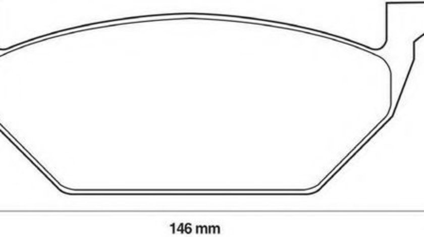 Set placute frana,frana disc SEAT IBIZA V ST (6J8, 6P8) (2010 - 2016) JURID 571985J piesa NOUA