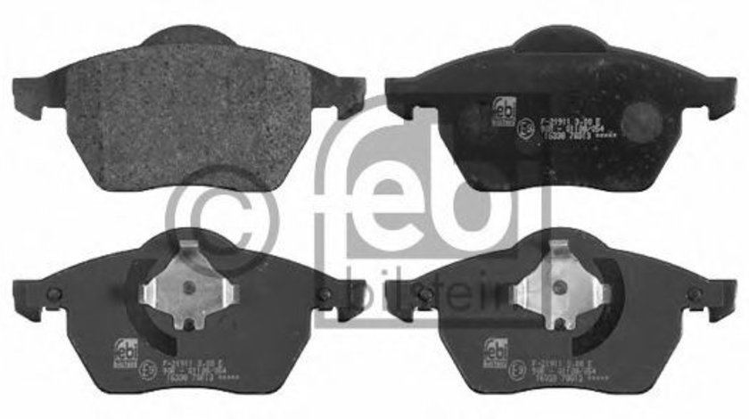 Set placute frana,frana disc SEAT LEON (1M1) (1999 - 2006) FEBI BILSTEIN 16338 piesa NOUA