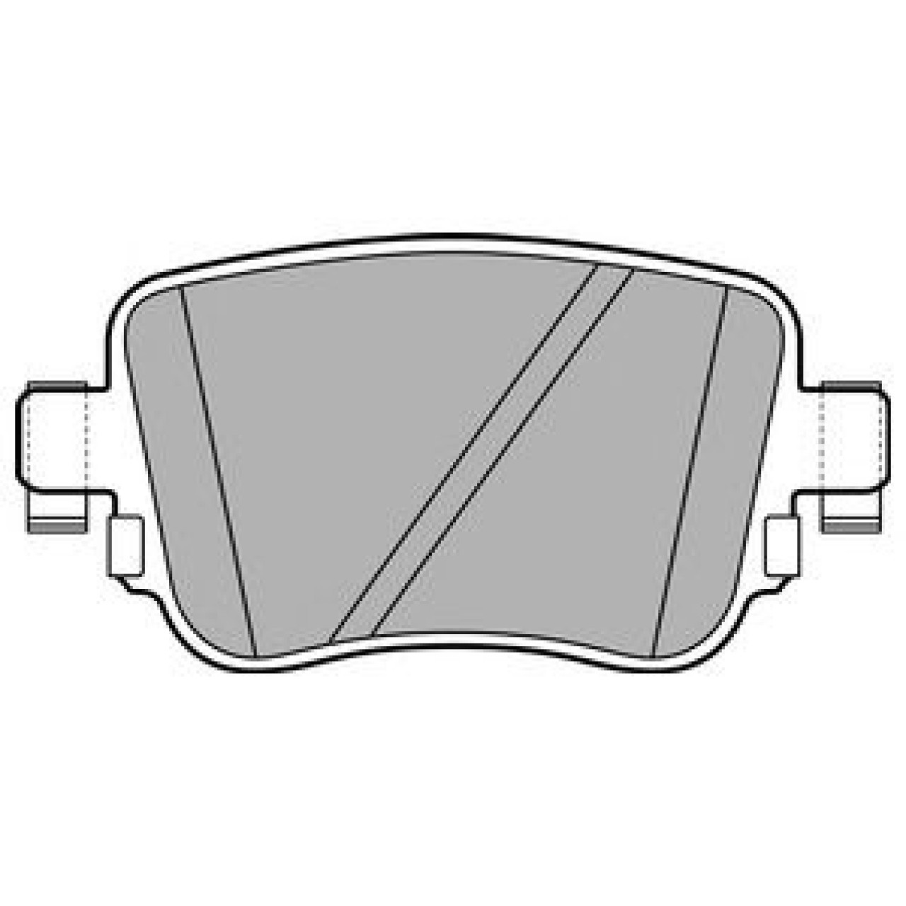 Set placute frana,frana disc SEAT LEON ST (5F8) (2013 - 2016) DELPHI LP2709 piesa NOUA