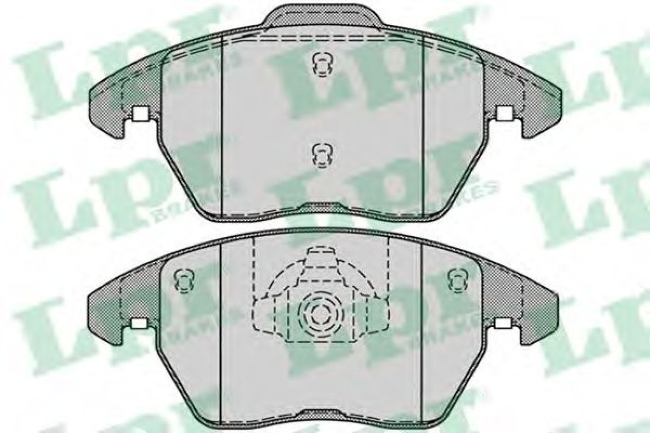 Set placute frana,frana disc SKODA CITIGO (2011 - 2016) LPR 05P1248 piesa NOUA