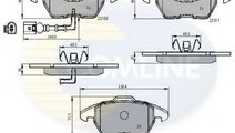 Set placute frana,frana disc SKODA FABIA II (2006 ...