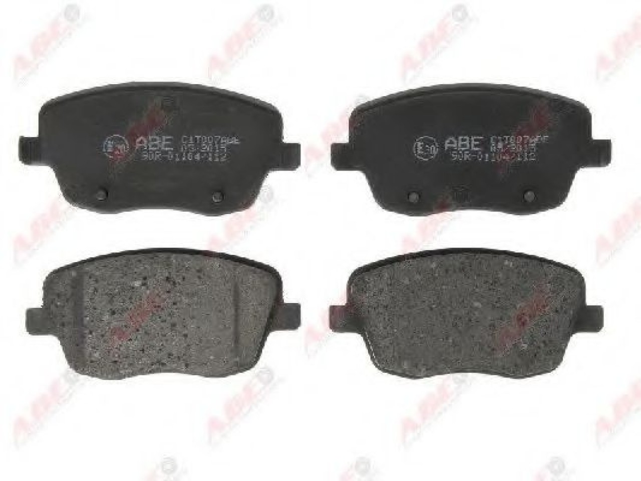 Set placute frana,frana disc SKODA FABIA II (2006 - 2014) ABE C1T007ABE piesa NOUA