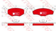 Set placute frana,frana disc SKODA FABIA II (2006 ...