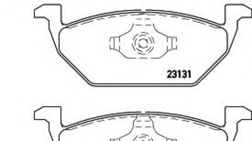 Set placute frana,frana disc SKODA OCTAVIA I (1U2) (1996 - 2010) BREMBO P 85 072 piesa NOUA