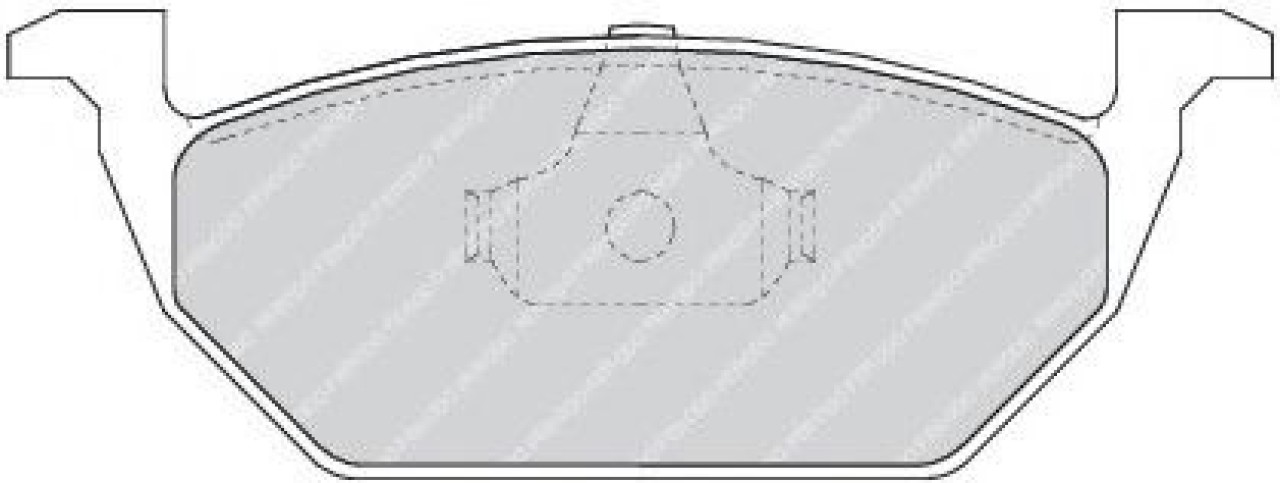 Set placute frana,frana disc SKODA OCTAVIA I Combi (1U5) (1998 - 2010) FERODO FDB1094 piesa NOUA
