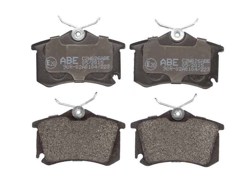 Set placute frana,frana disc SKODA RAPID (NH3) (2012 - 2016) ABE C2W026ABE piesa NOUA