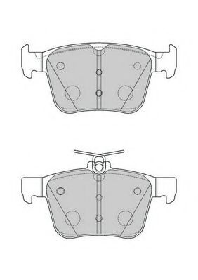 Set placute frana,frana disc SKODA SUPERB III (3V3) (2015 - 2016) JURID 573415J piesa NOUA