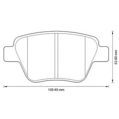 Set placute frana,frana disc SKODA YETI (5L) (2009 - 2016) JURID 573312J piesa NOUA