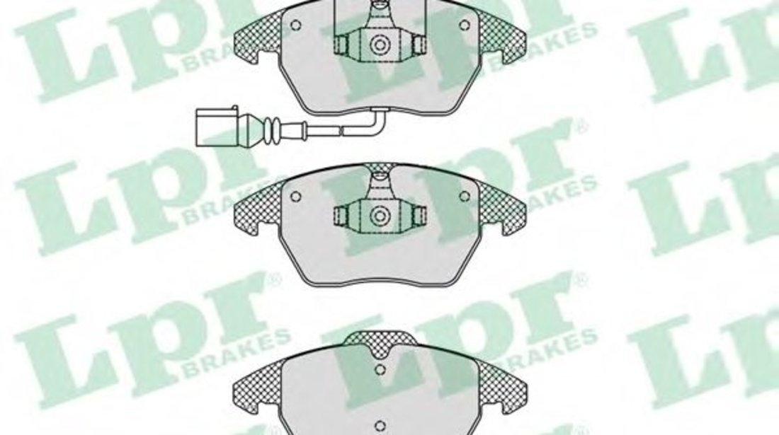 Set placute frana,frana disc SKODA YETI (5L) (2009 - 2016) LPR 05P866 piesa NOUA