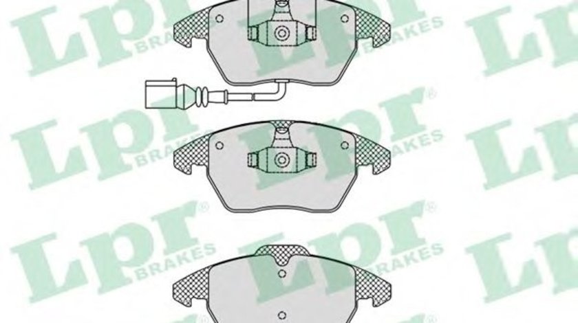 Set placute frana,frana disc SKODA YETI (5L) (2009 - 2016) LPR 05P866 piesa NOUA