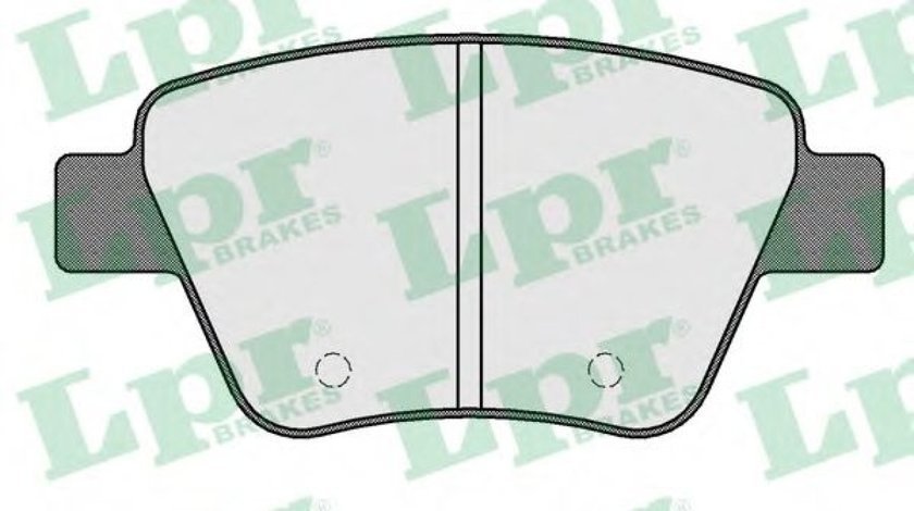 Set placute frana,frana disc SKODA YETI (5L) (2009 - 2016) LPR 05P1608 piesa NOUA