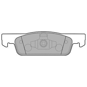 Set placute frana,frana disc SMART FORFOUR Hatchback (453) (2014 - 2016) KRIEGER 0950006314 piesa NO...