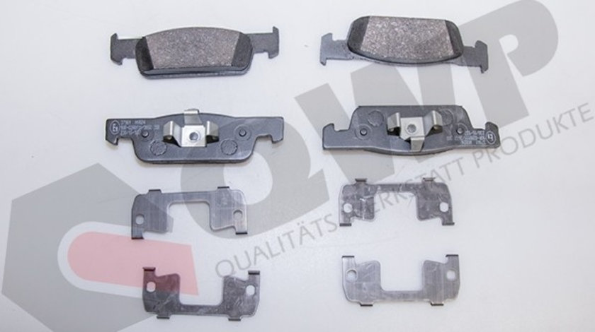 Set placute frana,frana disc SMART FORTWO Cabrio (453) (2015 - 2016) QWP WBP754 piesa NOUA