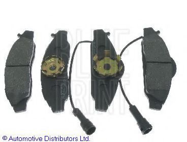 Set placute frana,frana disc SSANGYONG MUSSO (FJ) (1993 - 2016) BLUE PRINT ADG04241 piesa NOUA