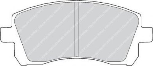 Set placute frana,frana disc SUBARU FORESTER (SF) (1997 - 2002) FERODO FDB1327 piesa NOUA
