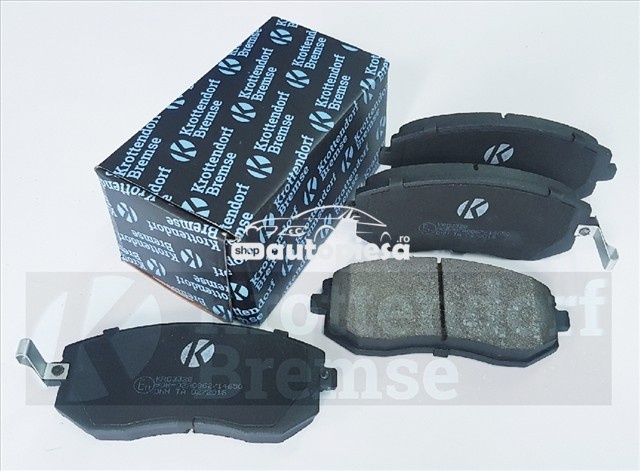 Set placute frana,frana disc SUBARU FORESTER (SG) (2002 - 2016) KROTTENDORF KRO3328 piesa NOUA