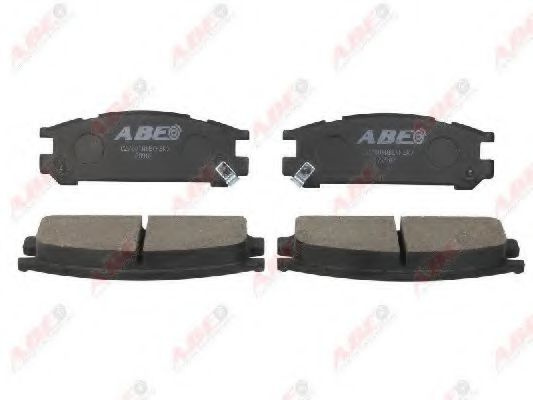 Set placute frana,frana disc SUBARU FORESTER (SG) (2002 - 2016) ABE C27001ABE piesa NOUA