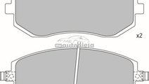 Set placute frana,frana disc SUBARU FORESTER (SG) ...