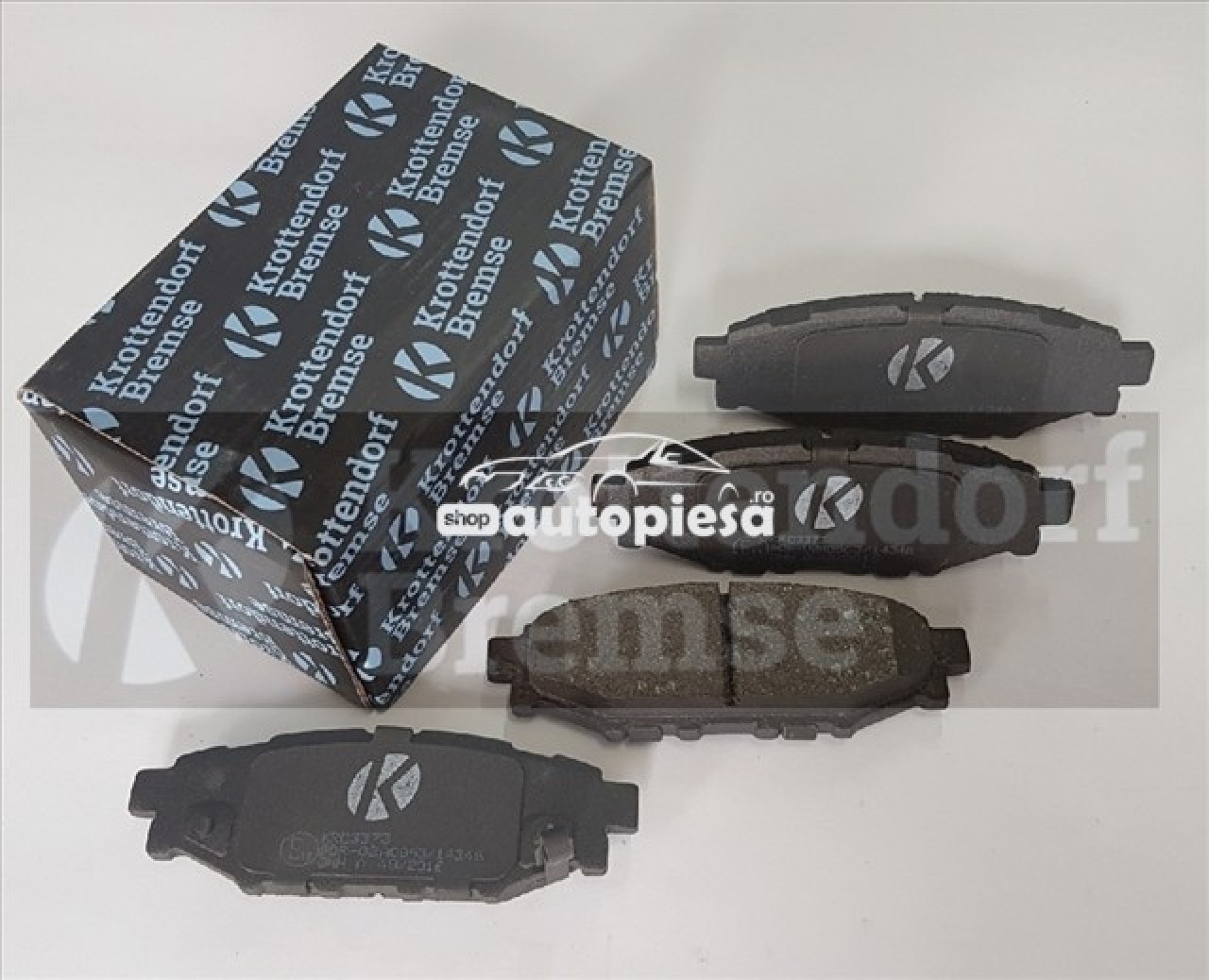 Set placute frana,frana disc SUBARU FORESTER (SH) (2008 - 2016) KROTTENDORF KRO3373 piesa NOUA