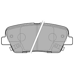 Set placute frana,frana disc SUBARU IMPREZA Limuzina (GD) (1999 - 2016) KRIEGER 0950006480 piesa NOUA