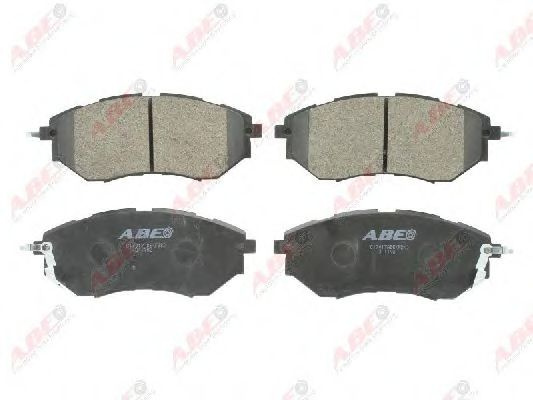 Set placute frana,frana disc SUBARU IMPREZA Hatchback (GR, GH, G3) (2007 - 2016) ABE C17017ABE piesa NOUA