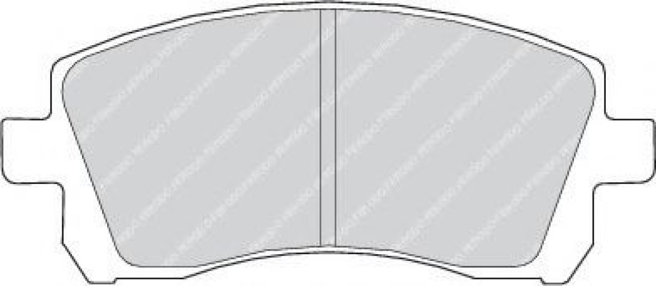 Set placute frana,frana disc SUBARU OUTBACK (BE, BH) (1998 - 2003) FERODO FDB1327 piesa NOUA