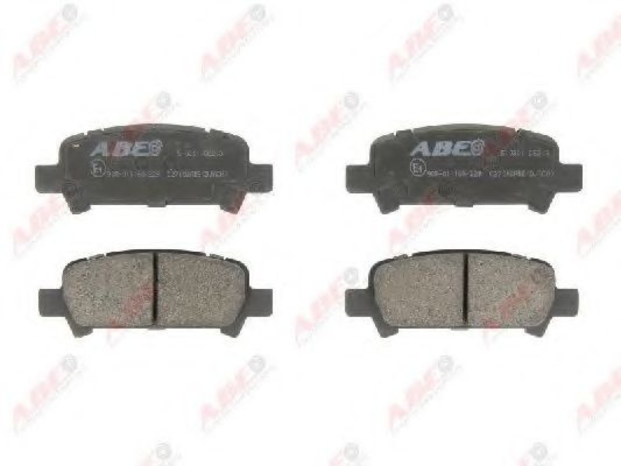 Set placute frana,frana disc SUBARU OUTBACK (BL, BP) (2003 - 2009) ABE C27002ABE piesa NOUA