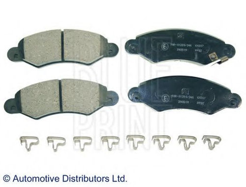 Set placute frana,frana disc SUZUKI IGNIS II (2003 - 2016) BLUE PRINT ADK84228 piesa NOUA